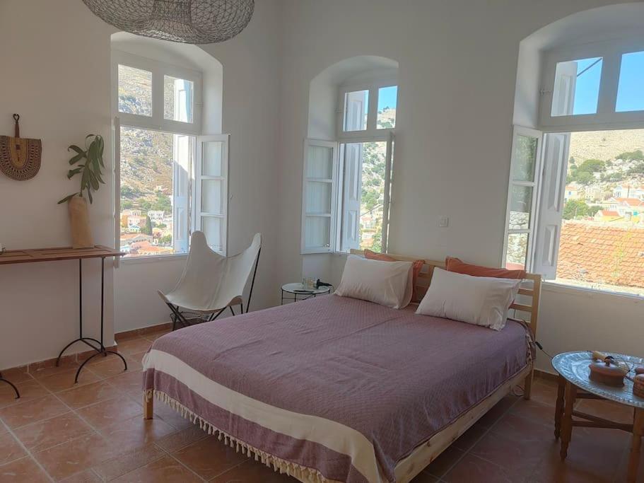 Maison Avec Terrasses Et Vues Symi Exterior photo